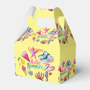 Hello Summer Beach Thunder-Cove  Favour Box