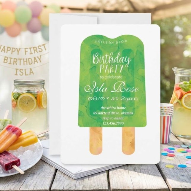 Hello Summer Birthday Party Invitation (Creator Uploaded)