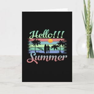 Hello Summer Card