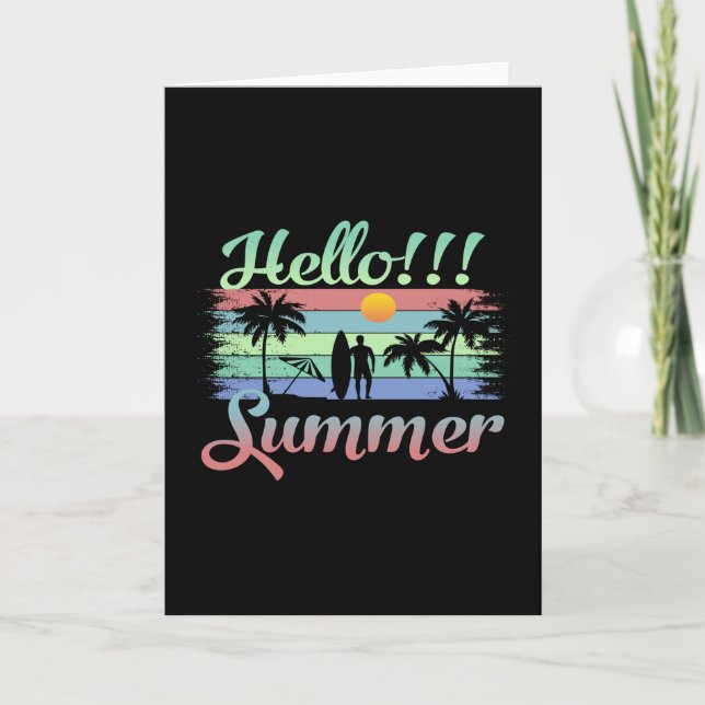 Hello Summer Card (Front)