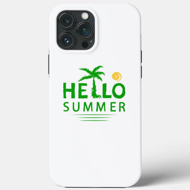 Hello Summer Case-Mate iPhone Case (Back)