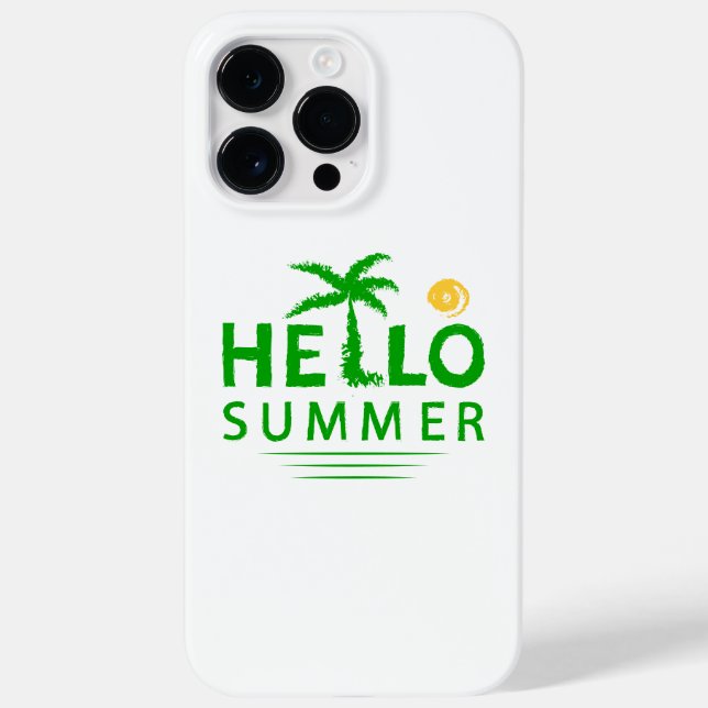 Hello Summer Case-Mate iPhone Case (Back)