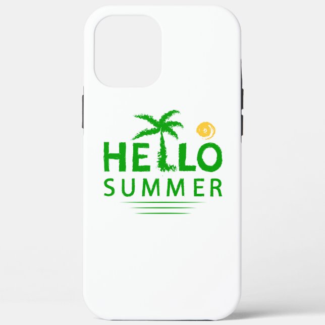 Hello Summer Case-Mate iPhone Case (Back)