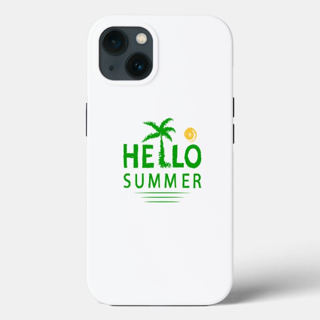 Hello Summer Case-Mate iPhone Case (Back)