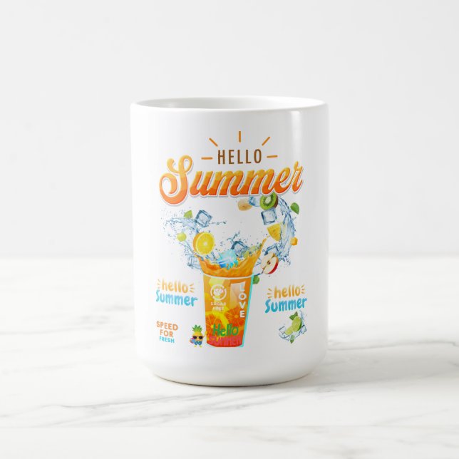 Hello Summer Coffee Mug (Center)