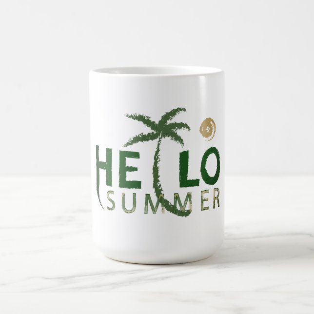 Hello Summer Coffee Mug (Center)