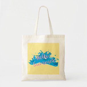 Hello Summer, Cool Graphic, Tote Bag