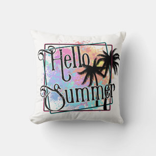 Hello summer cushion