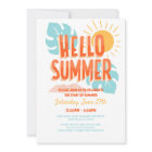 Hello summer, end of school party, Pool Party