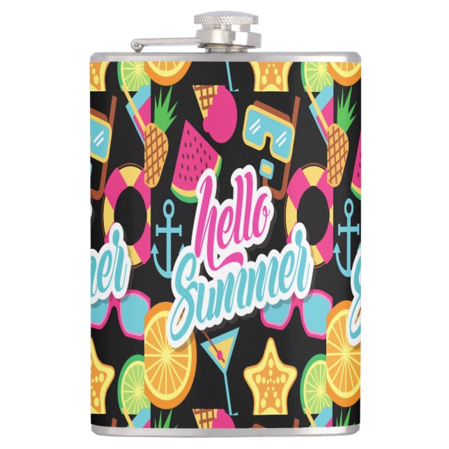 Hello Summer Flask (Front)