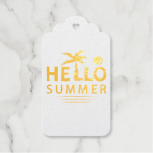 Hello Summer Gift Tags