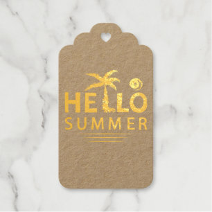 Hello Summer Gift Tags