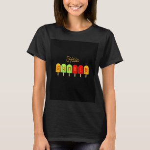 Hello summer graphic tshirt. T-Shirt