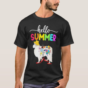 Hello Summer Great Pyrenees Buoys Buoy Nautical Be T-Shirt
