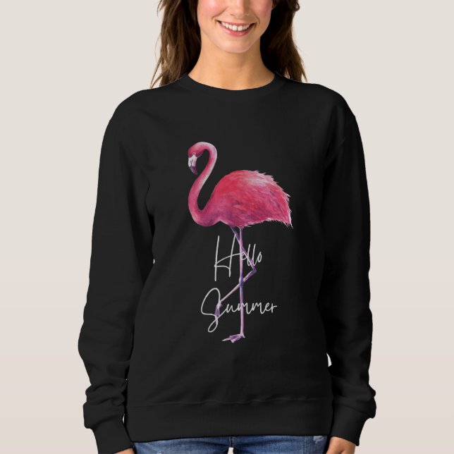 Hello Summer Happy Last Day School Student Teacher Sweatshirt (Front)