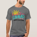 Hello Summer Happy Last Day Teacher Student Sunset T-Shirt<br><div class="desc">Hello Summer Happy Last Day Teacher Student Sunset Vacation  .</div>