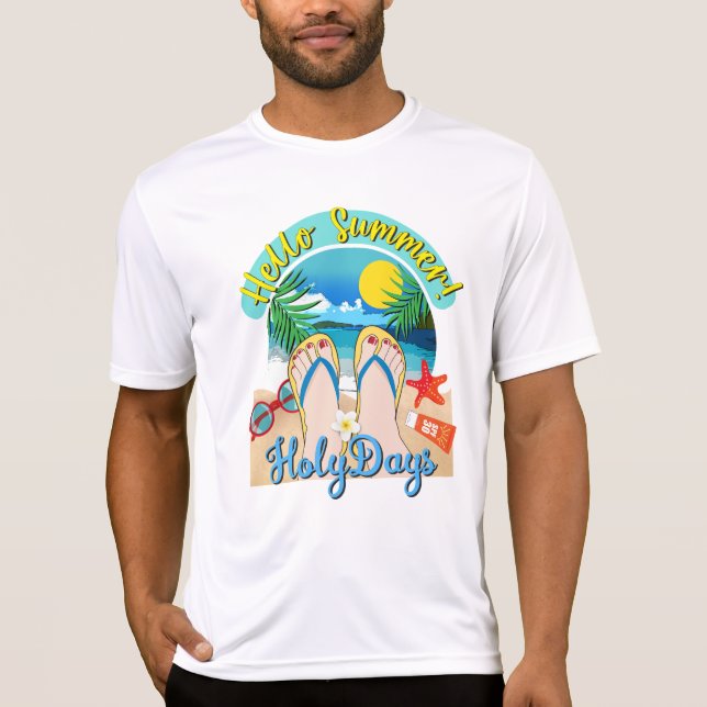 Hello Summer - HolyDays T-Shirt (Front)