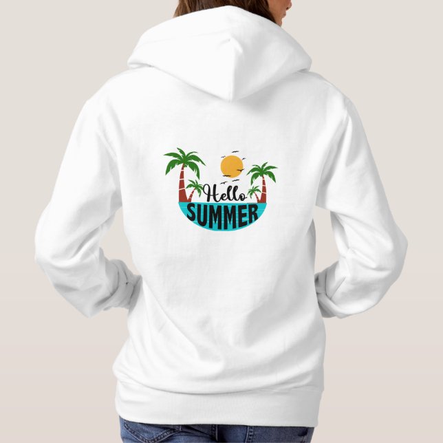 Hello Summer Hoodie (Back)