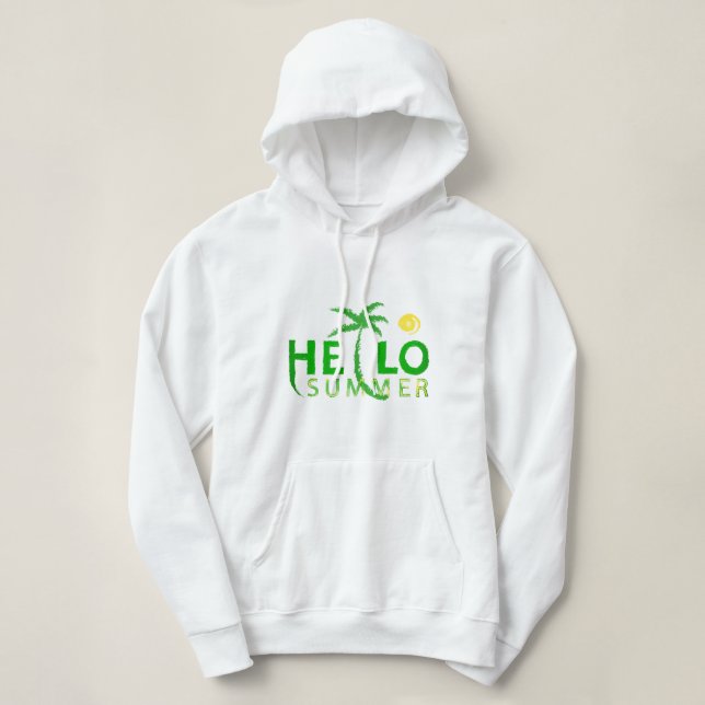 Hello Summer Hoodie (Design Front)
