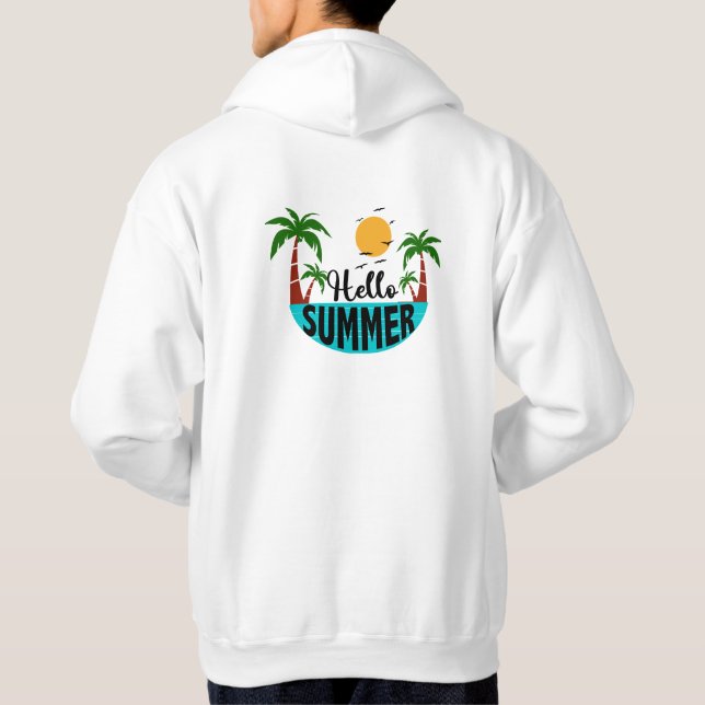 Hello Summer Hoodie (Back)