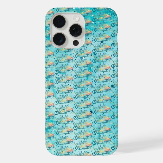 Hello Summer iPhone Case (Back)