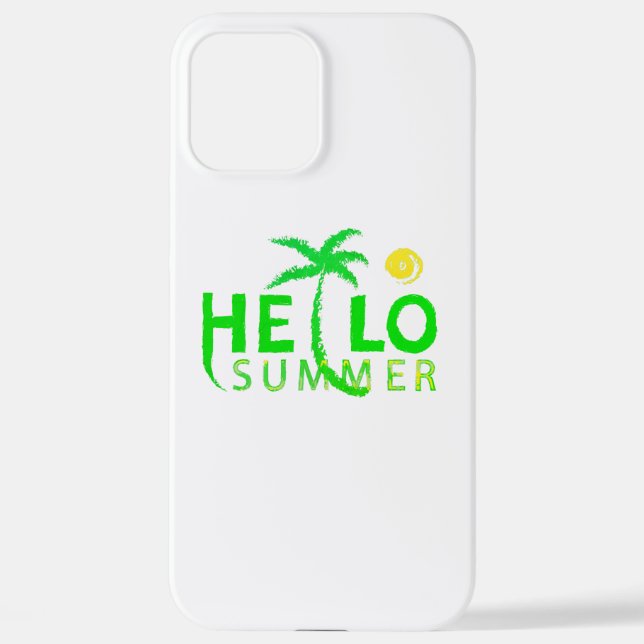 Hello Summer iPhone Case (Back)