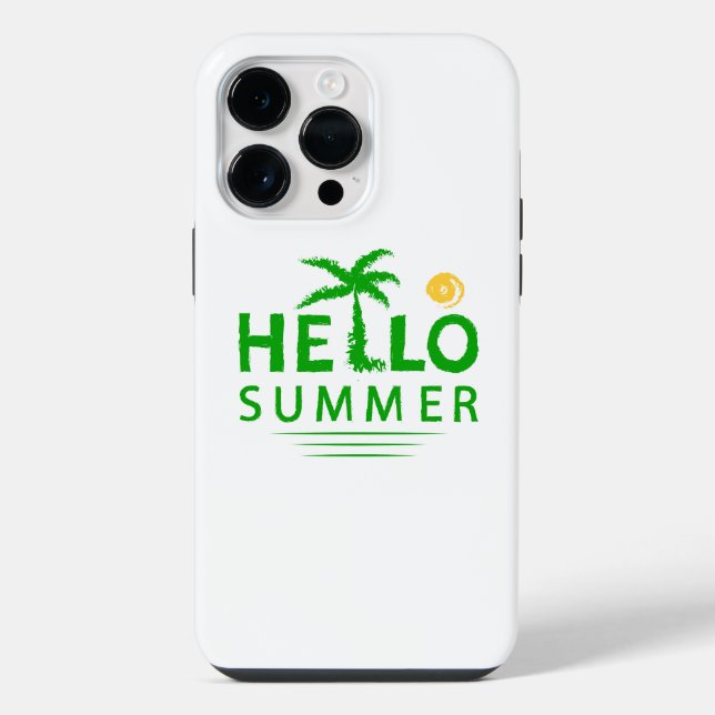 Hello Summer iPhone Case (Back)