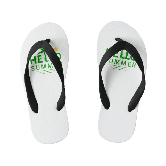 Hello Summer Kid's Jandals (Footbed)