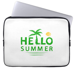 Hello Summer Laptop Sleeve