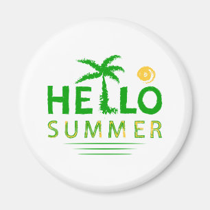 Hello Summer Magnet