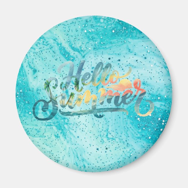 Hello Summer Magnet (Front)