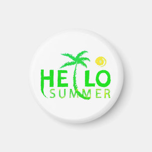 Hello Summer Magnet