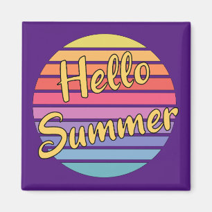 Hello Summer Magnet