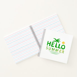 Hello Summer Notebook