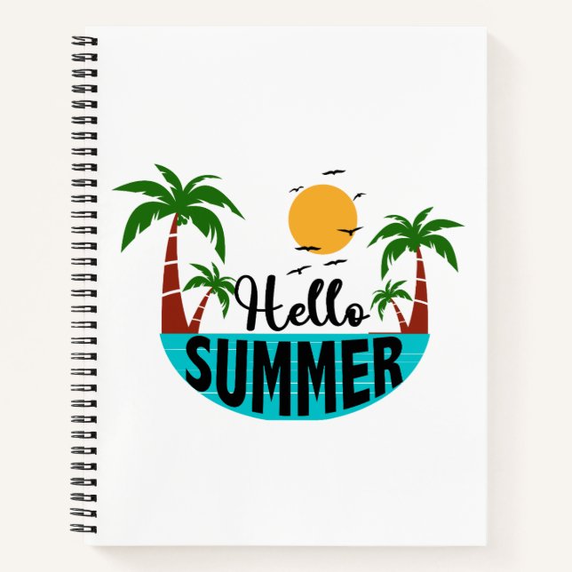 Hello Summer Notebook (Front)