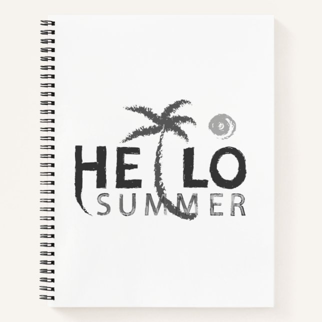 Hello Summer Notebook (Front)