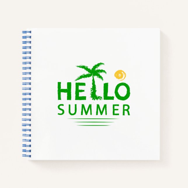 Hello Summer Notebook (Front)