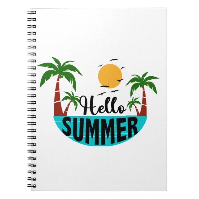 Hello Summer Notebook (Front)