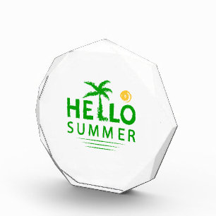 Hello Summer Photo Block