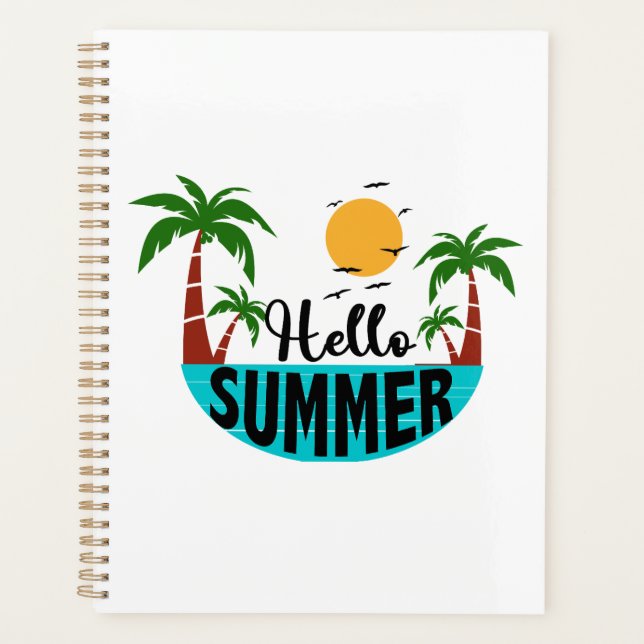 Hello Summer Planner (Front)