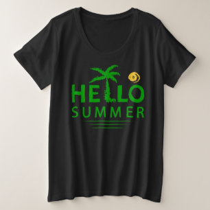 Hello Summer Plus Size T-Shirt