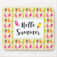 Hello Summer Popsicles and Ice Cream