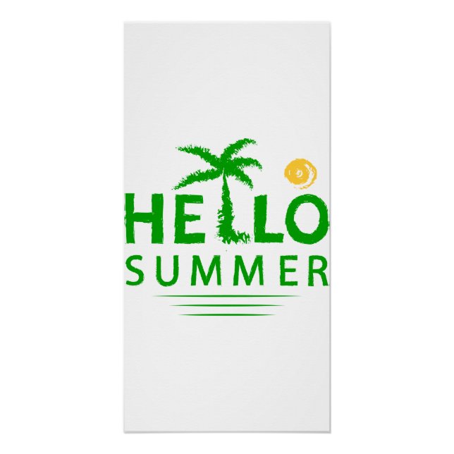 Hello Summer Poster (Front)