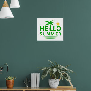 Hello Summer Poster