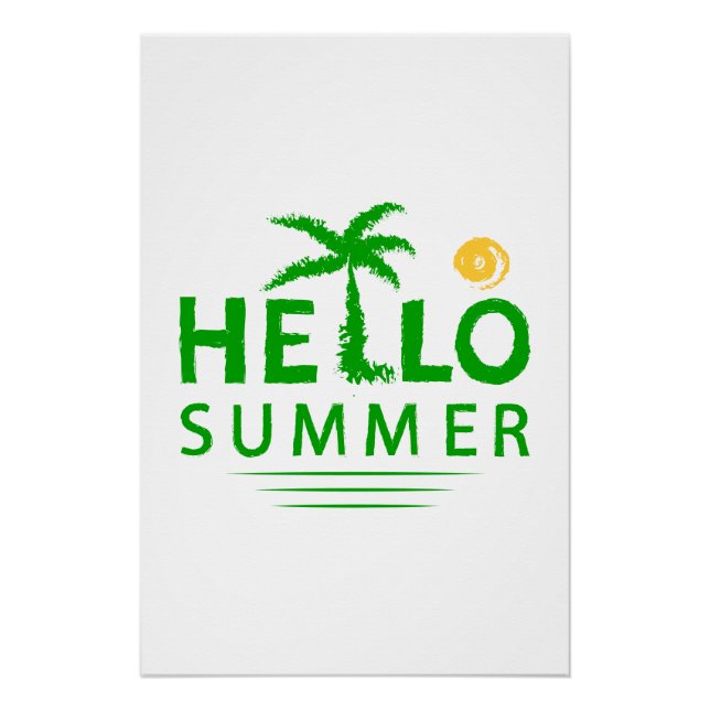 Hello Summer Poster (Front)