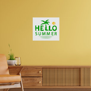 Hello Summer Poster