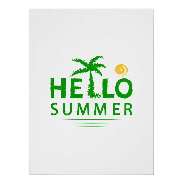 Hello Summer Poster (Front)