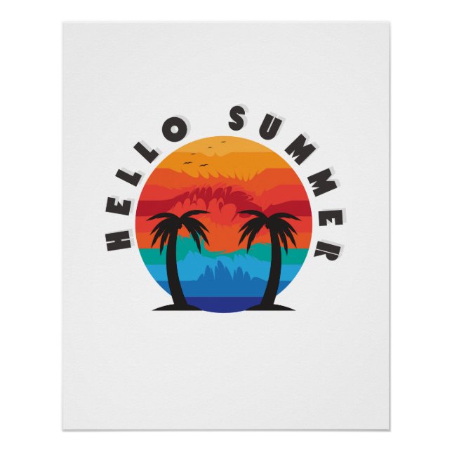 Hello Summer Poster (Front)