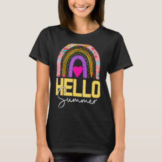 Hello Summer Rainbow 5 T-Shirt