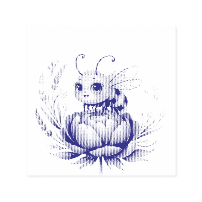 Hello summer  self-inking stamp (Design)